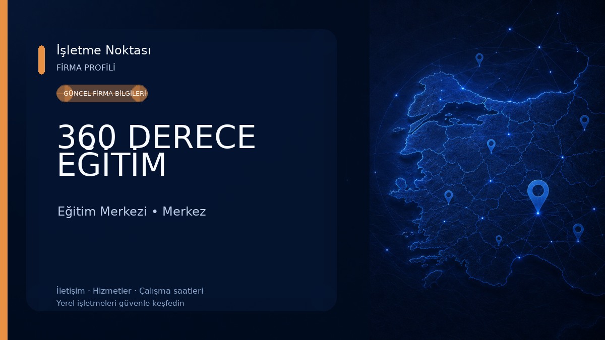 360 DERECE EĞİTİM Eğitim Merkezi