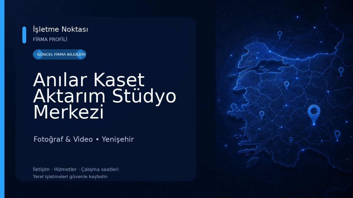 Anılar Kaset Aktarım Stüdyo Merkezi Fotoğraf & Video