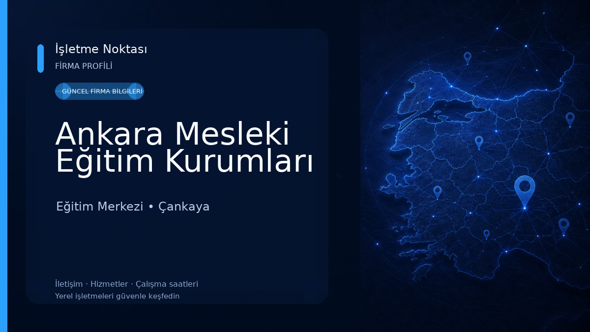 Ankara Mesleki Eğitim Kurumları Eğitim Merkezi