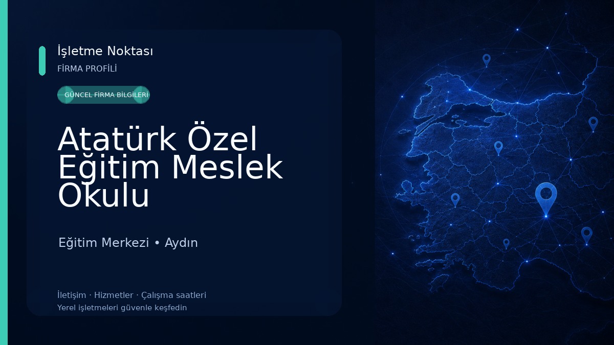Atatürk Özel Eğitim Meslek Okulu Eğitim Merkezi