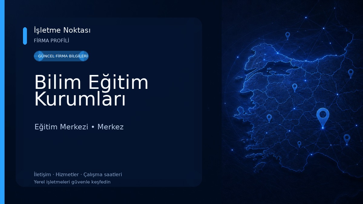 Bilim Eğitim Kurumları Eğitim Merkezi