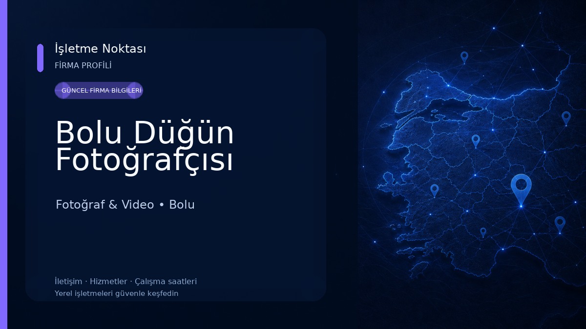Bolu Düğün Fotoğrafçısı Fotoğraf & Video