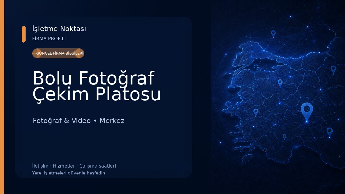 Bolu Fotoğraf Çekim Platosu Fotoğraf & Video