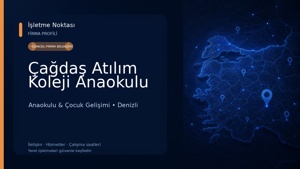 Çağdaş Atılım Koleji Anaokulu Anaokulu & Çocuk Gelişimi