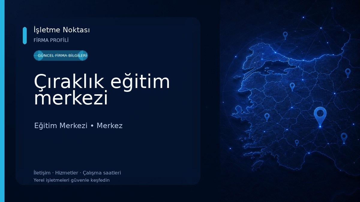 Çıraklık eğitim merkezi Eğitim Merkezi