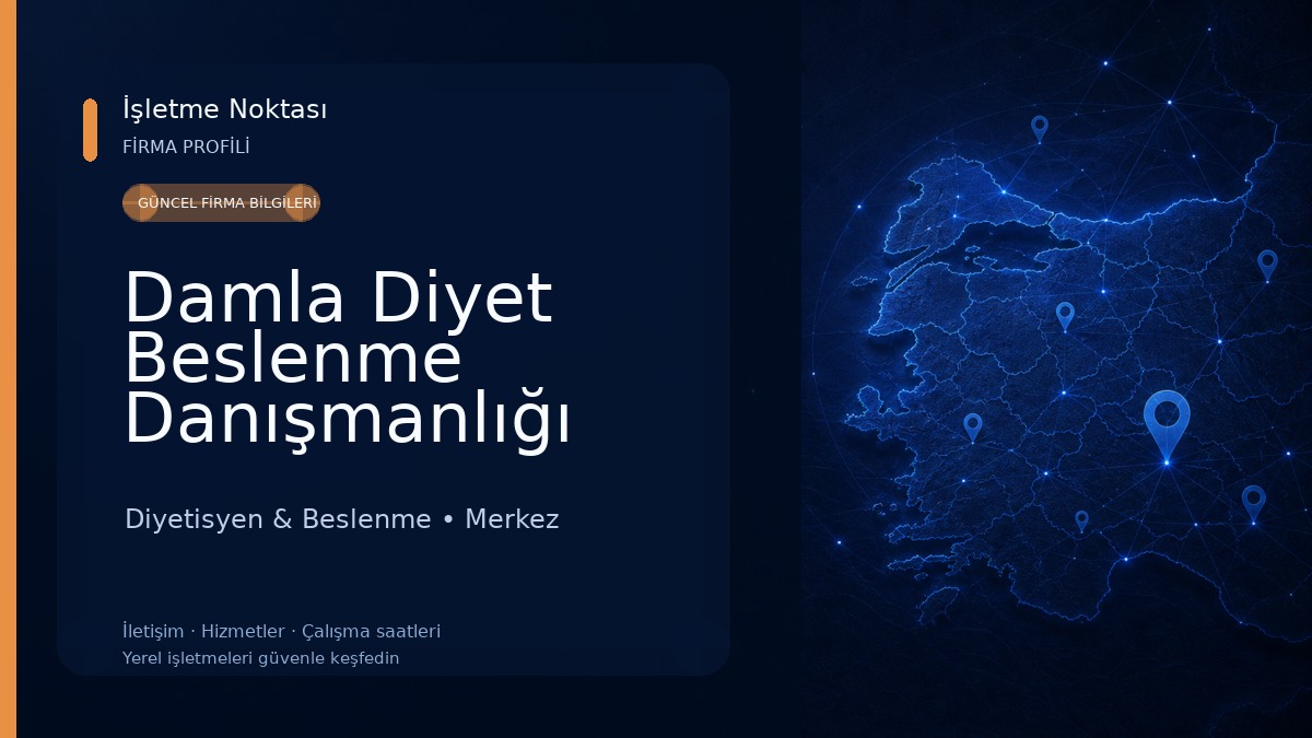 Damla Diyet Beslenme Danışmanlığı Diyetisyen & Beslenme