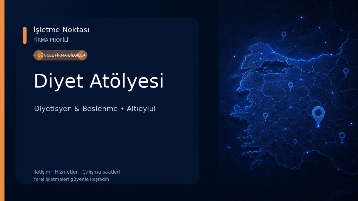 Diyet Atölyesi Diyetisyen & Beslenme