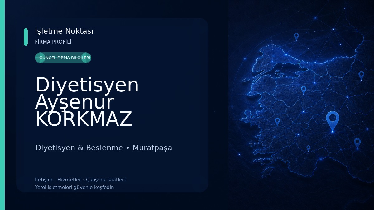 Diyetisyen Ayşenur KORKMAZ Diyetisyen & Beslenme