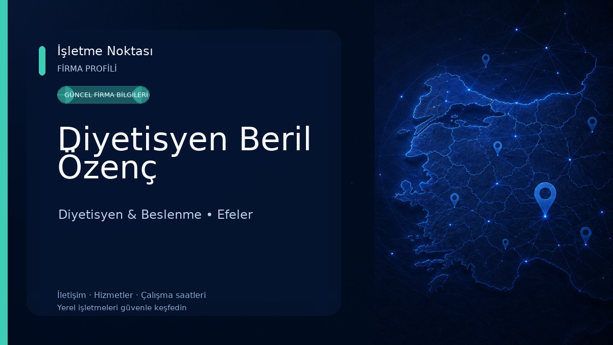Diyetisyen Beril Özenç Diyetisyen & Beslenme