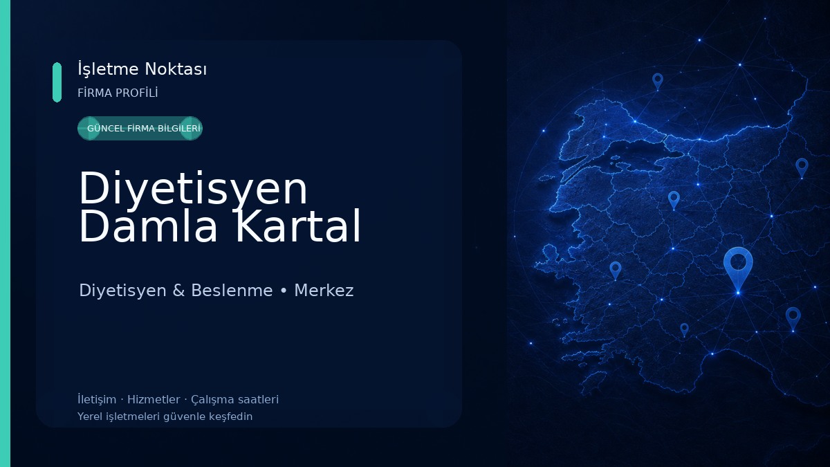 Diyetisyen Damla Kartal Diyetisyen & Beslenme