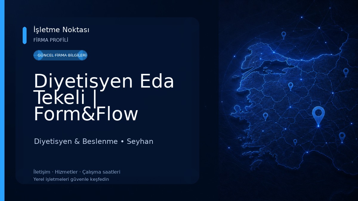 Diyetisyen Eda Tekeli | Form&Flow Sağlıklı Yaşam Merkezi Diyetisyen & Beslenme