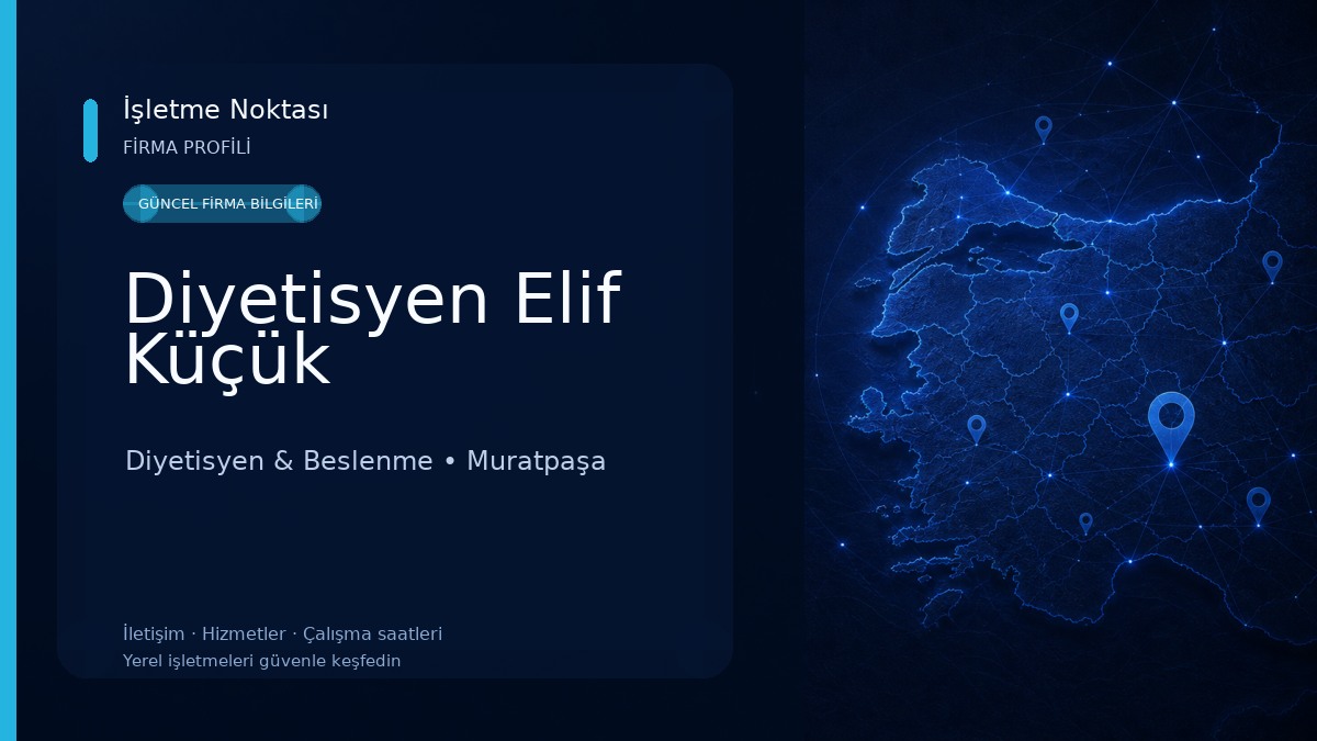 Diyetisyen Elif Küçük