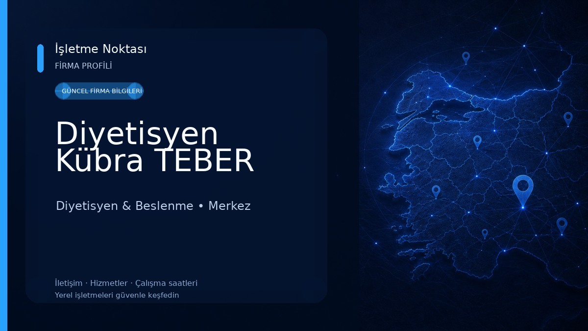 Diyetisyen Kübra TEBER 