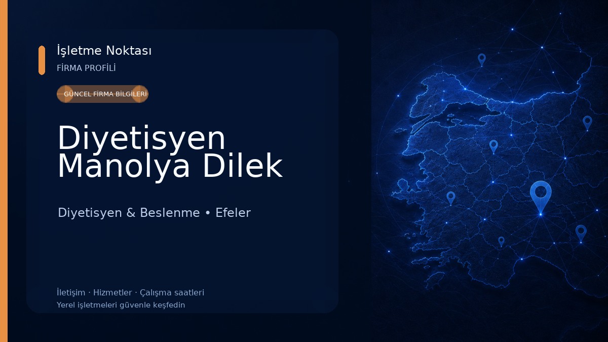 Diyetisyen Manolya Dilek