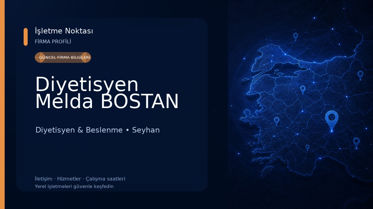Diyetisyen Melda BOSTAN Diyetisyen & Beslenme