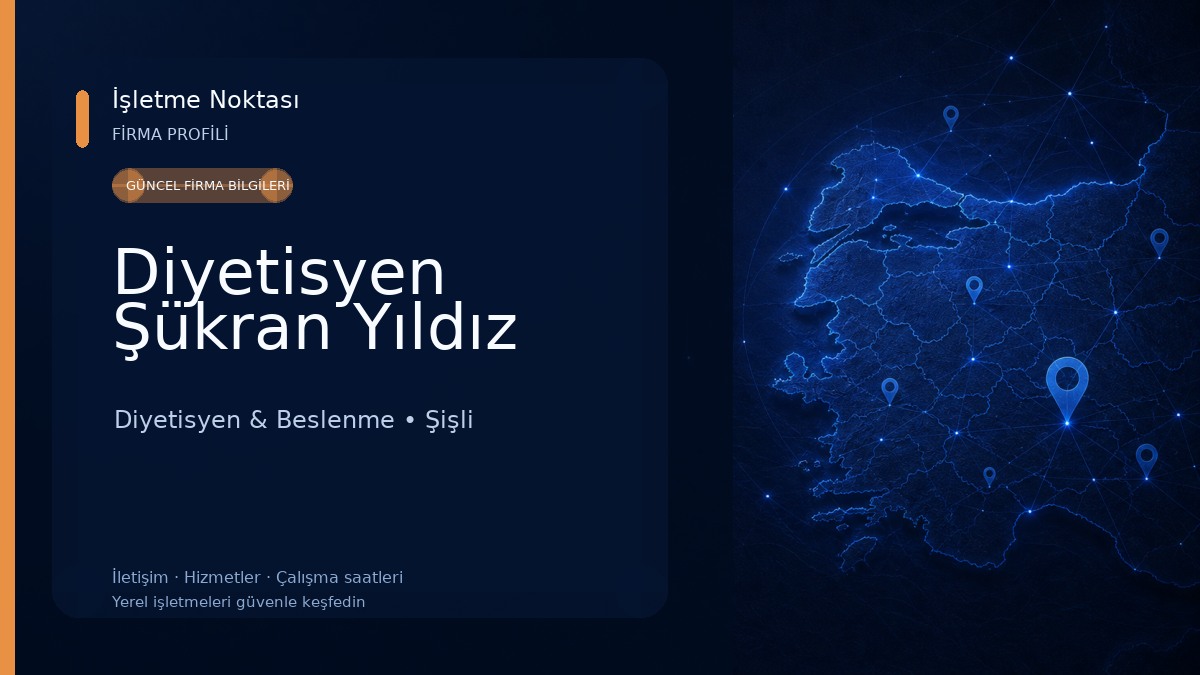 Diyetisyen Şükran Yıldız Diyetisyen & Beslenme