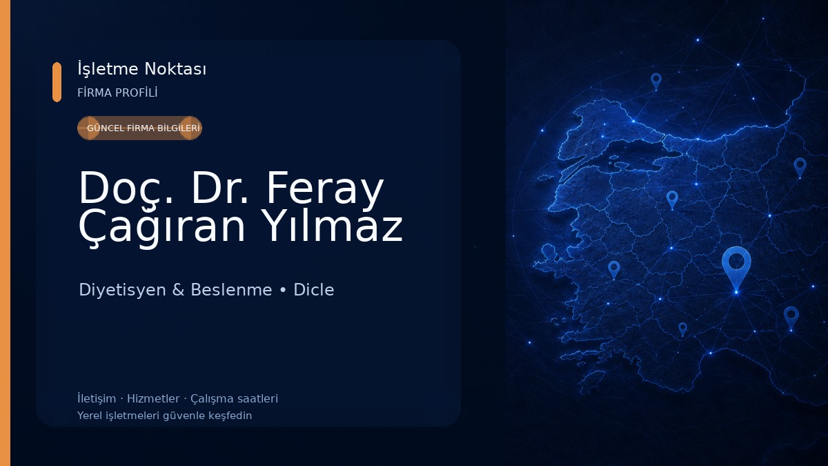 Doç. Dr. Feray Çağıran Yılmaz Diyetisyen & Beslenme