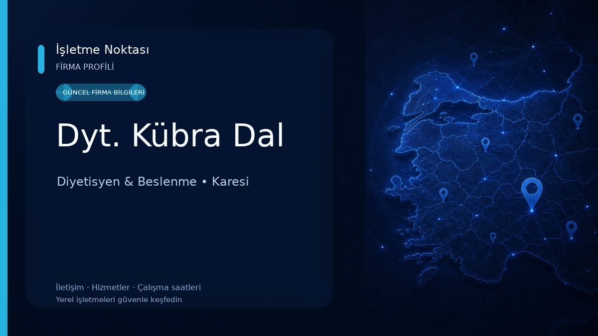 Dyt. Kübra Dal Diyetisyen & Beslenme