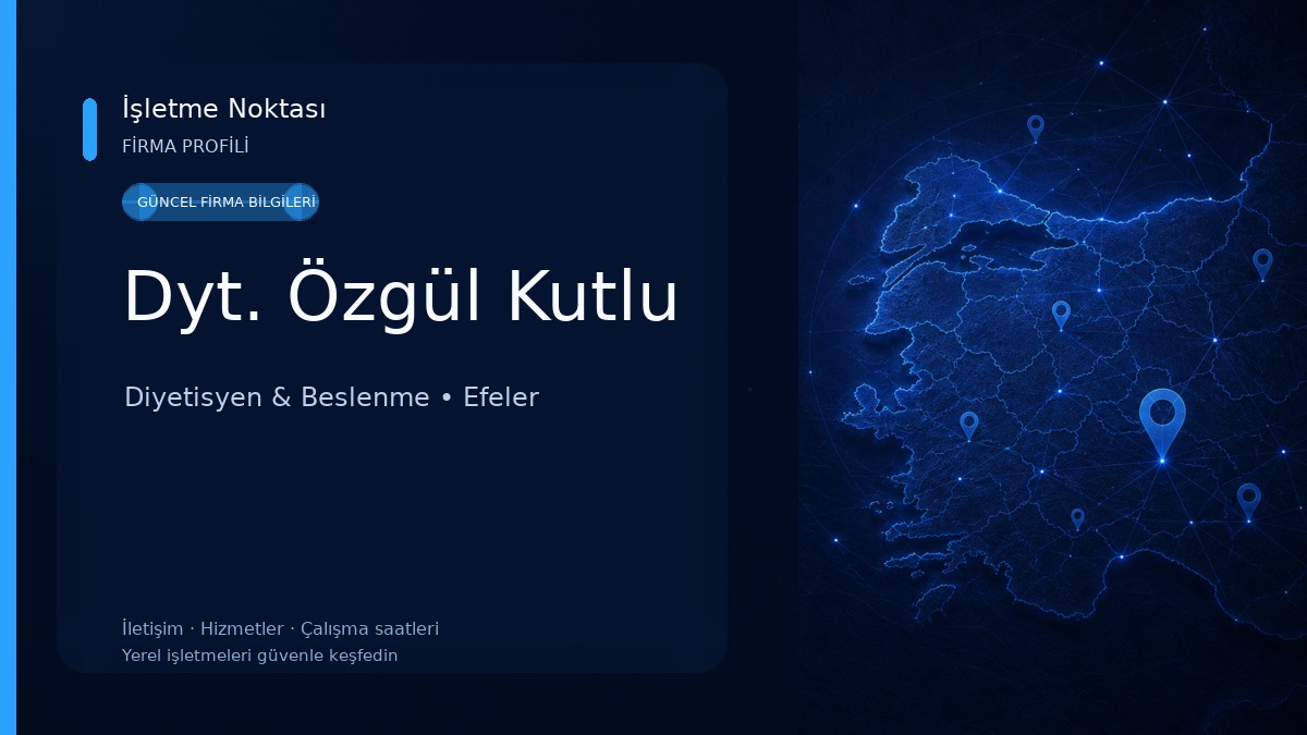 Dyt. Özgül Kutlu 