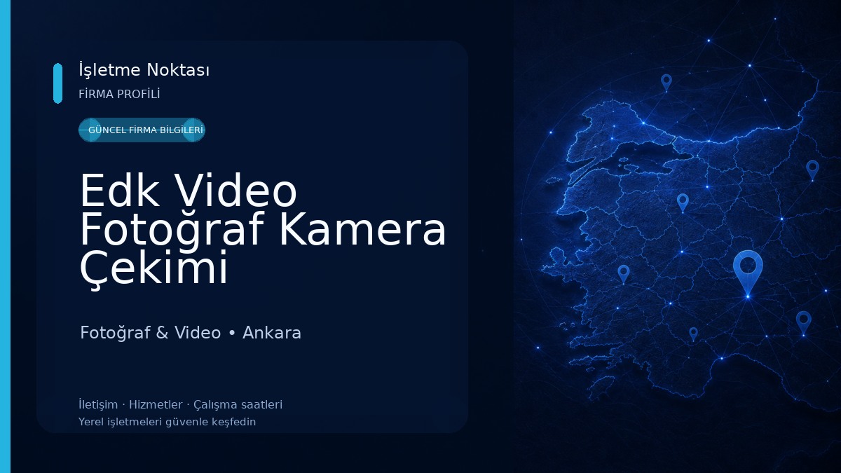 Edk Video Fotoğraf Kamera Çekimi Fotoğraf & Video