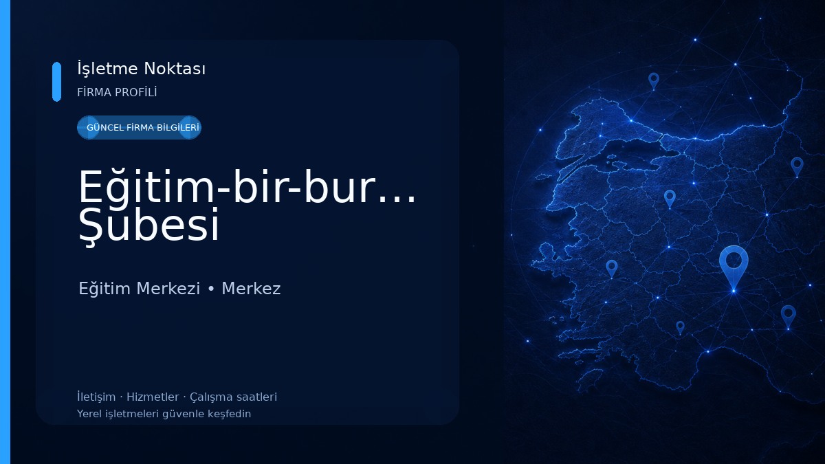 Eğitim-bir-burdur Şubesi 