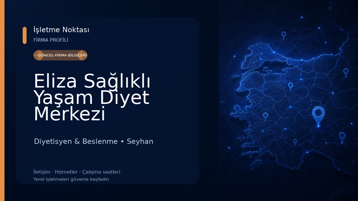 Eliza Sağlıklı Yaşam Diyet Merkezi Diyetisyen Eliza Sabancı Diyetisyen & Beslenme
