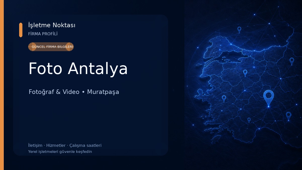 Foto Antalya Fotoğraf & Video