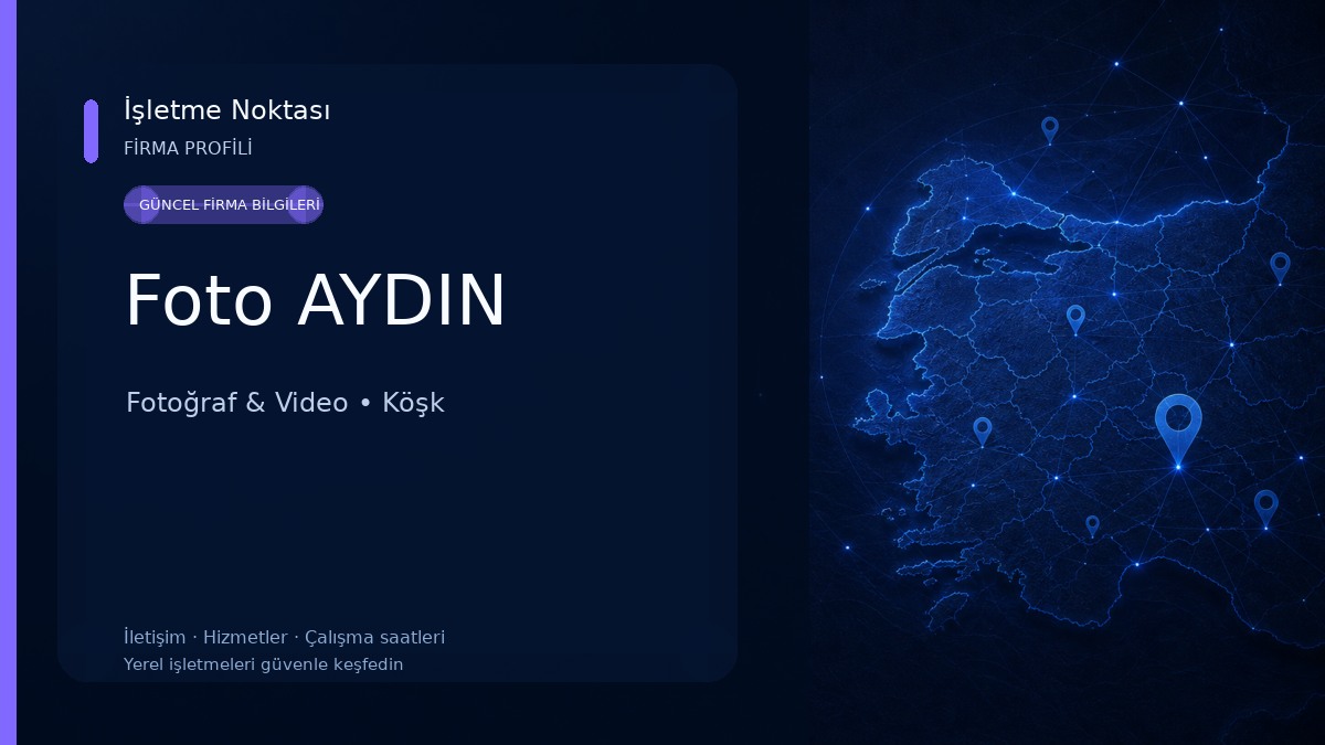 Foto AYDIN Fotoğraf & Video