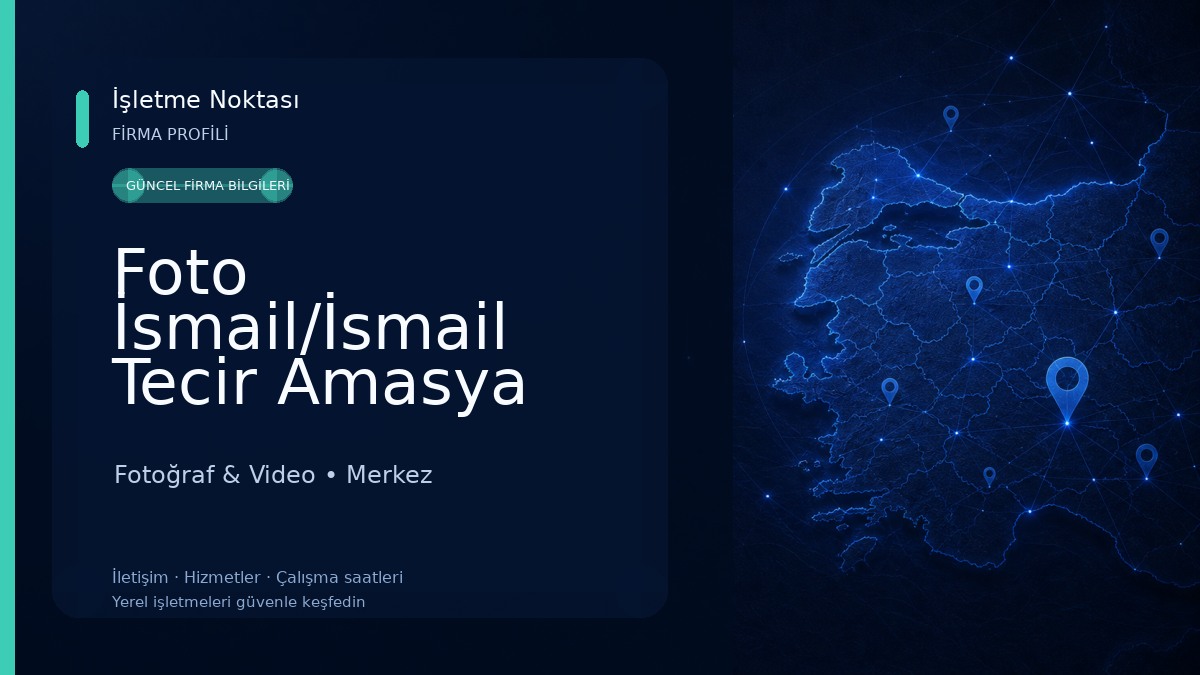 Foto İsmail/İsmail Tecir Amasya Düğün Fotoğrafçısı Fotoğraf & Video