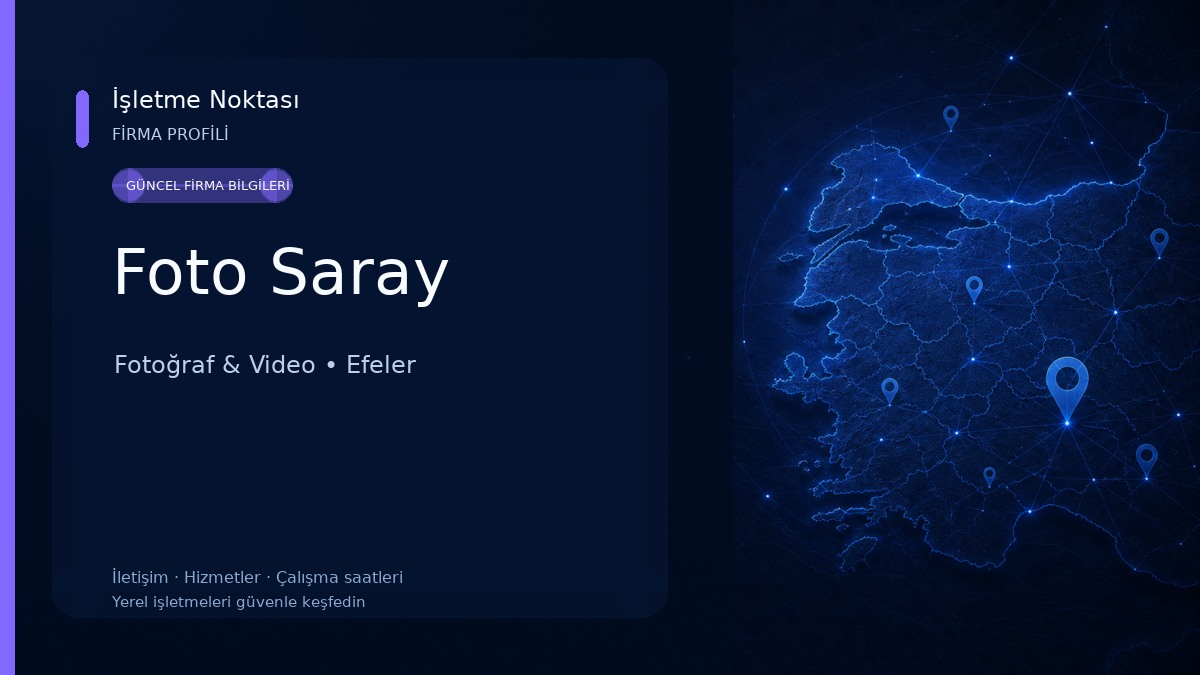Foto Saray Fotoğraf & Video