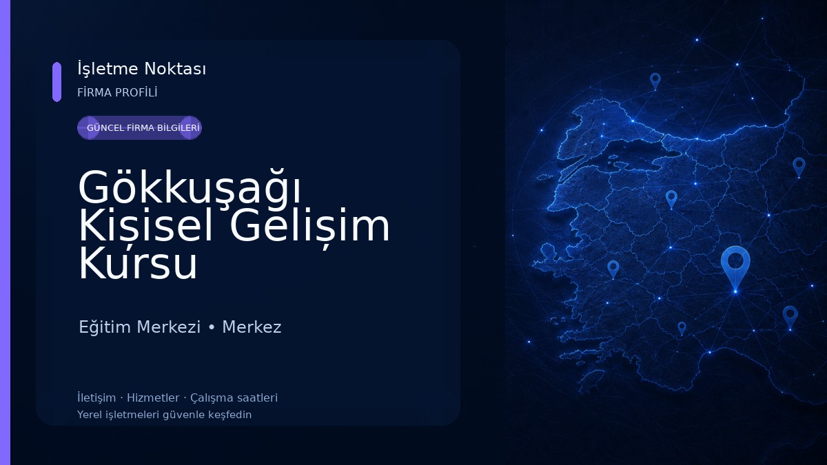 Gökkuşağı Kișisel Gelișim Kursu Eğitim Merkezi