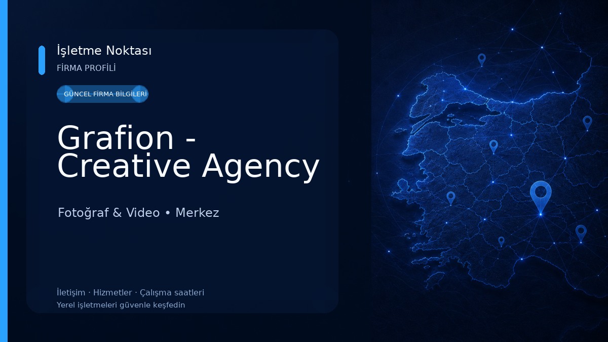 Grafion - Creative Agency Fotoğraf & Video