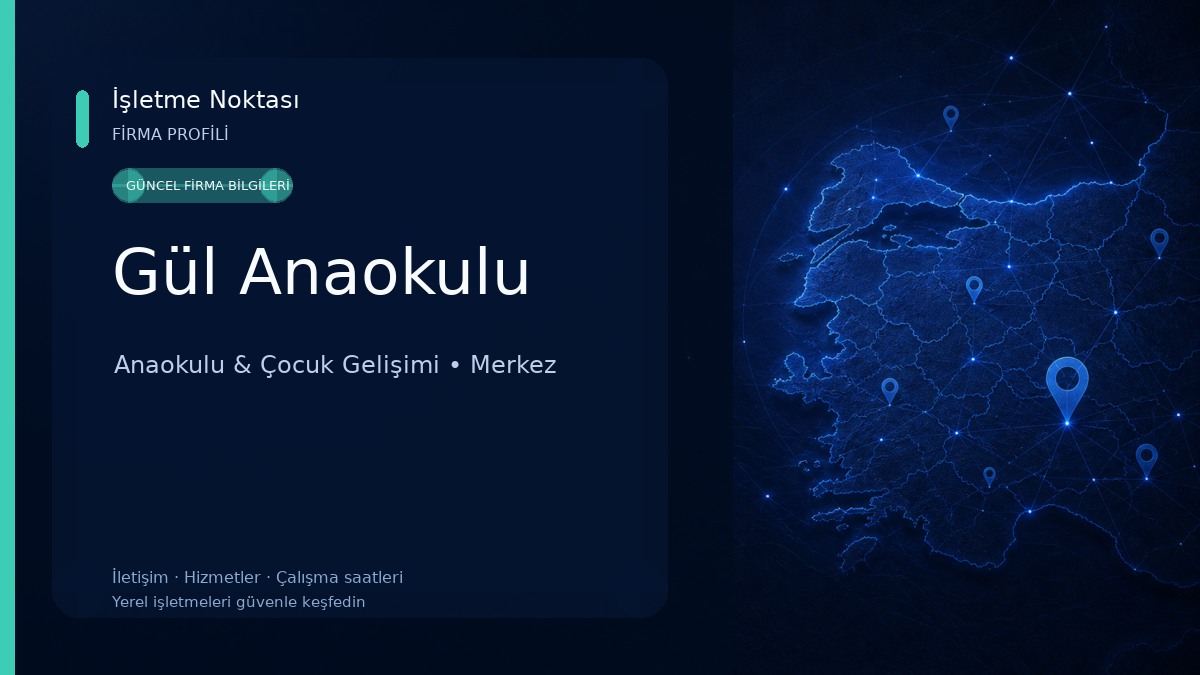 Gül Anaokulu Anaokulu & Çocuk Gelişimi