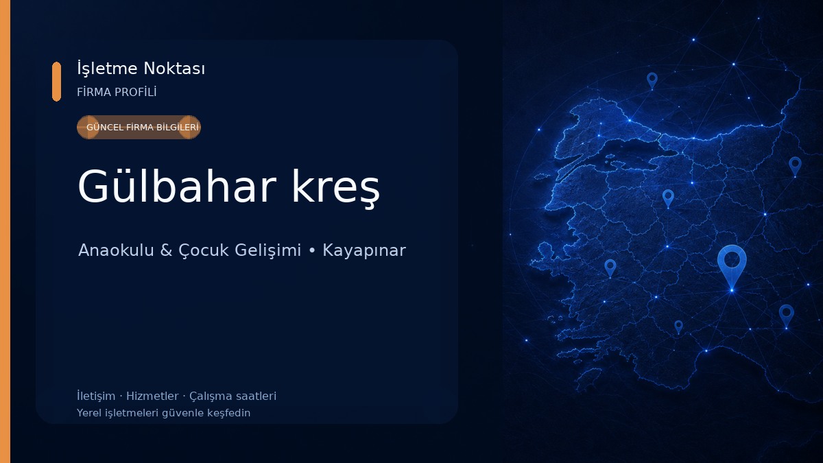 Gülbahar kreş Anaokulu & Çocuk Gelişimi