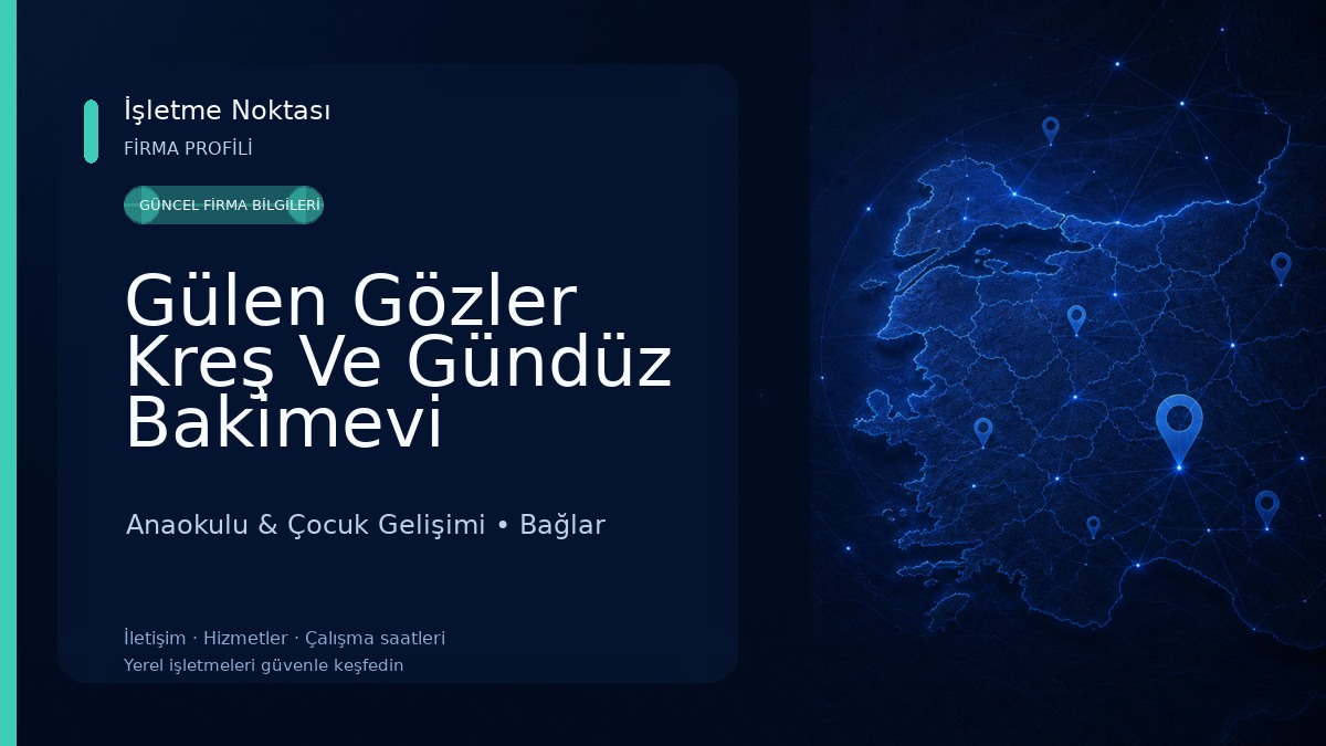 Gülen Gözler Kreş Ve Gündüz Bakimevi Anaokulu & Çocuk Gelişimi