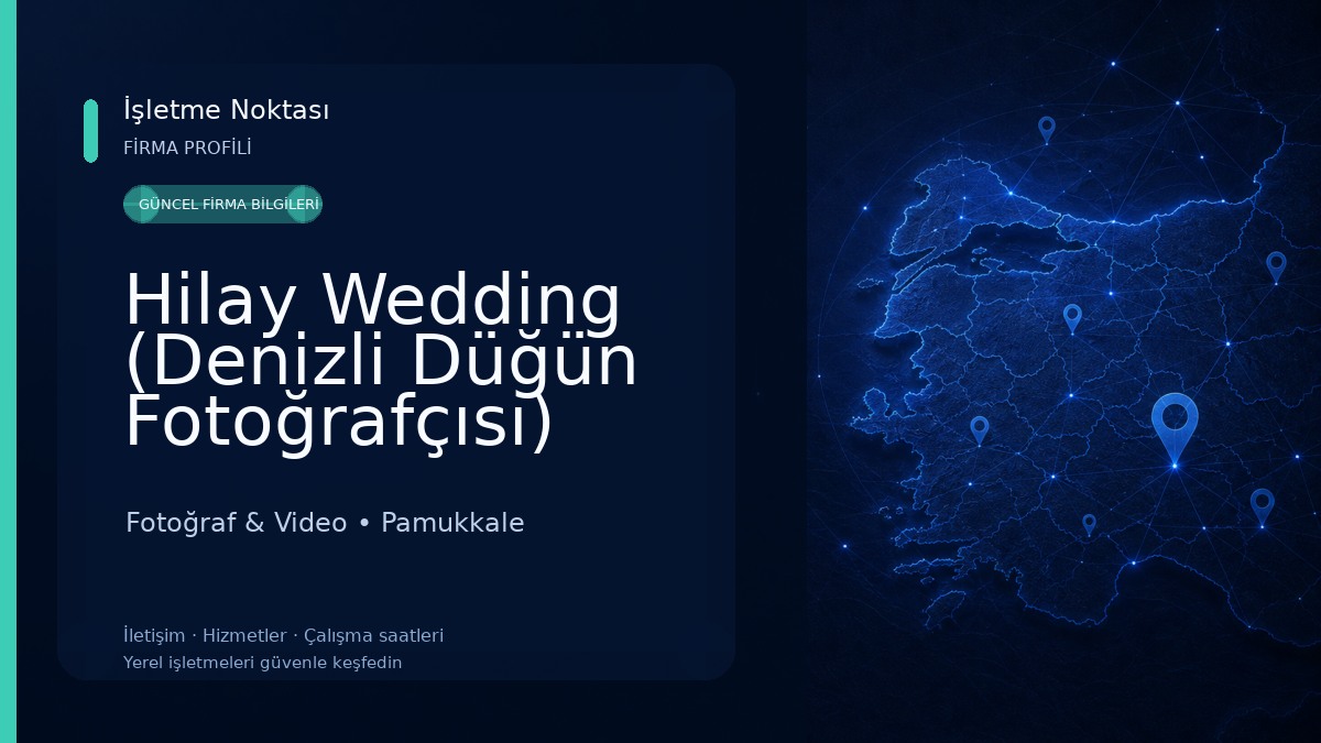 Hilay Wedding (Denizli Düğün Fotoğrafçısı) Fotoğraf & Video