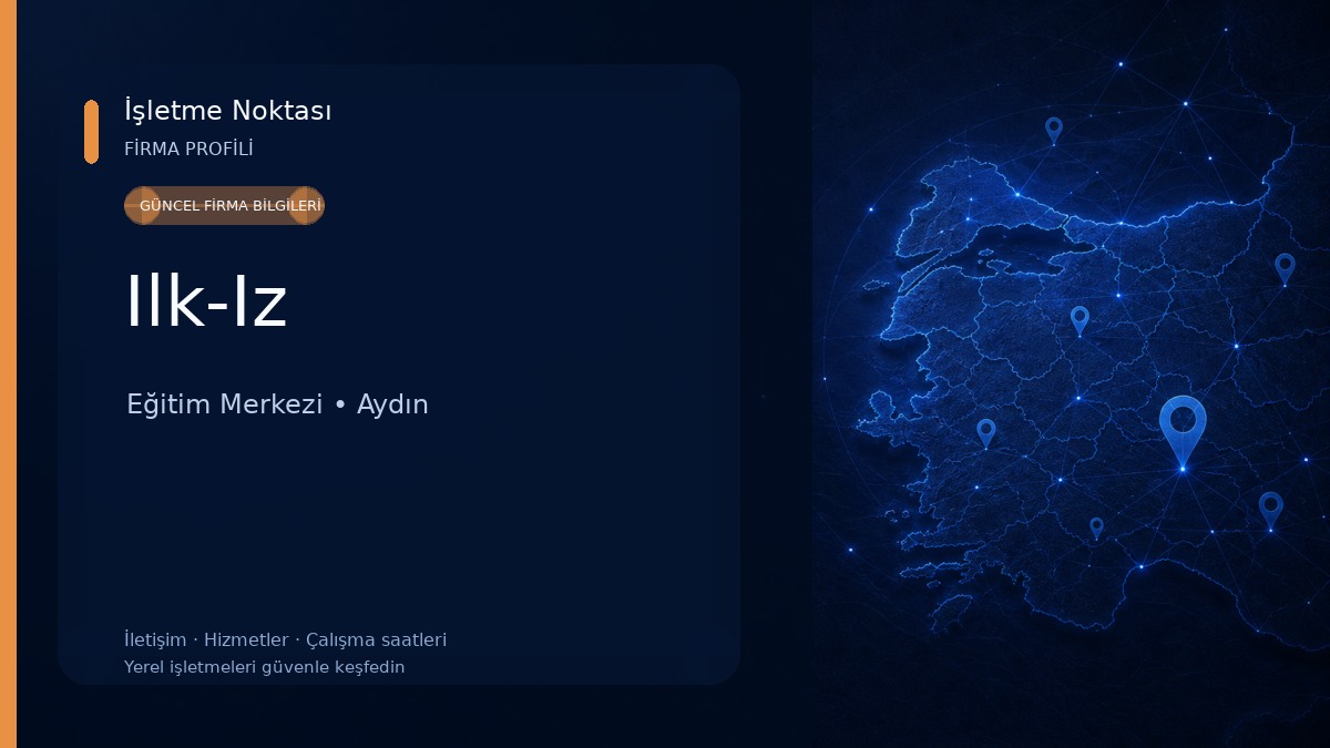 Ilk-Iz Eğitim Merkezi