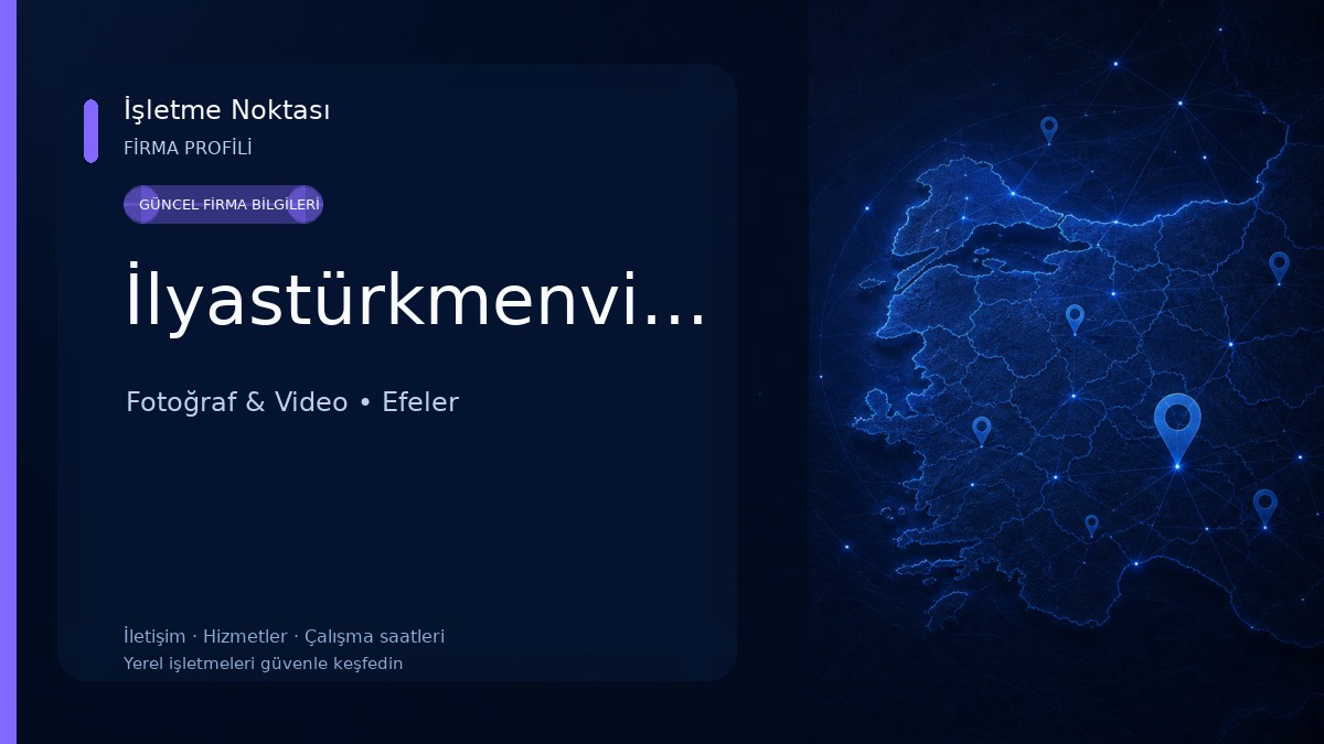 İlyastürkmenvideography Fotoğraf & Video