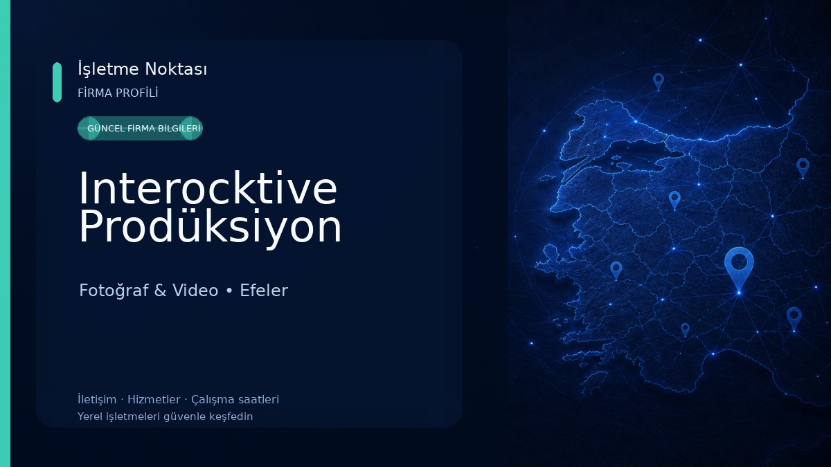 Interocktive Prodüksiyon Fotoğraf & Video