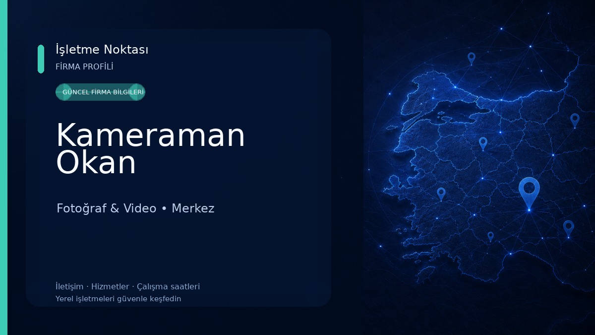 Kameraman Okan Fotoğraf & Video