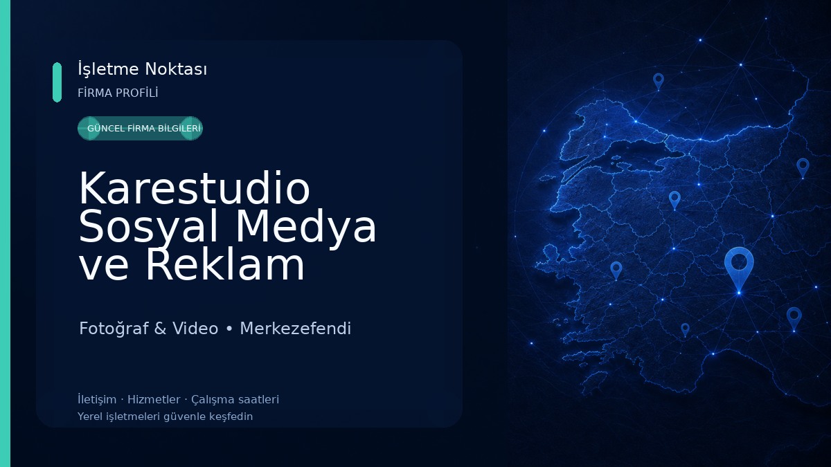 Karestudio Sosyal Medya ve Reklam Ajansı Fotoğraf & Video