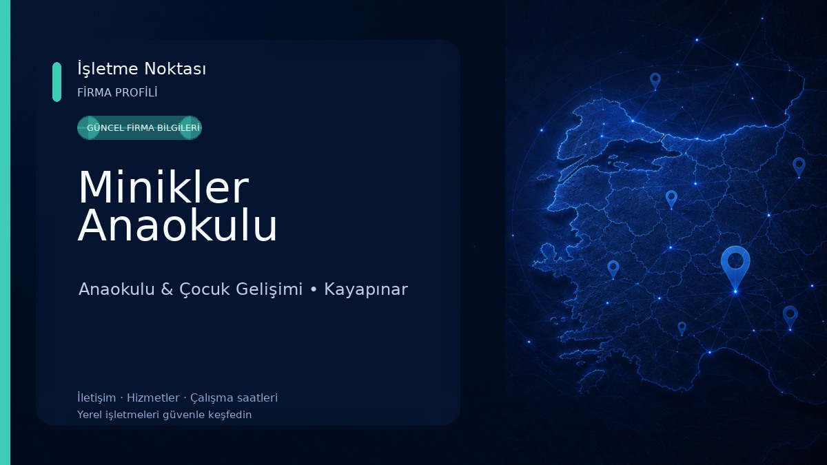 Minikler Anaokulu Anaokulu & Çocuk Gelişimi
