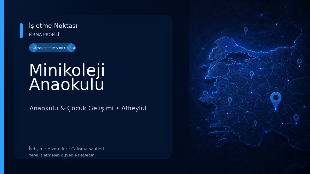 Minikoleji Anaokulu Anaokulu & Çocuk Gelişimi