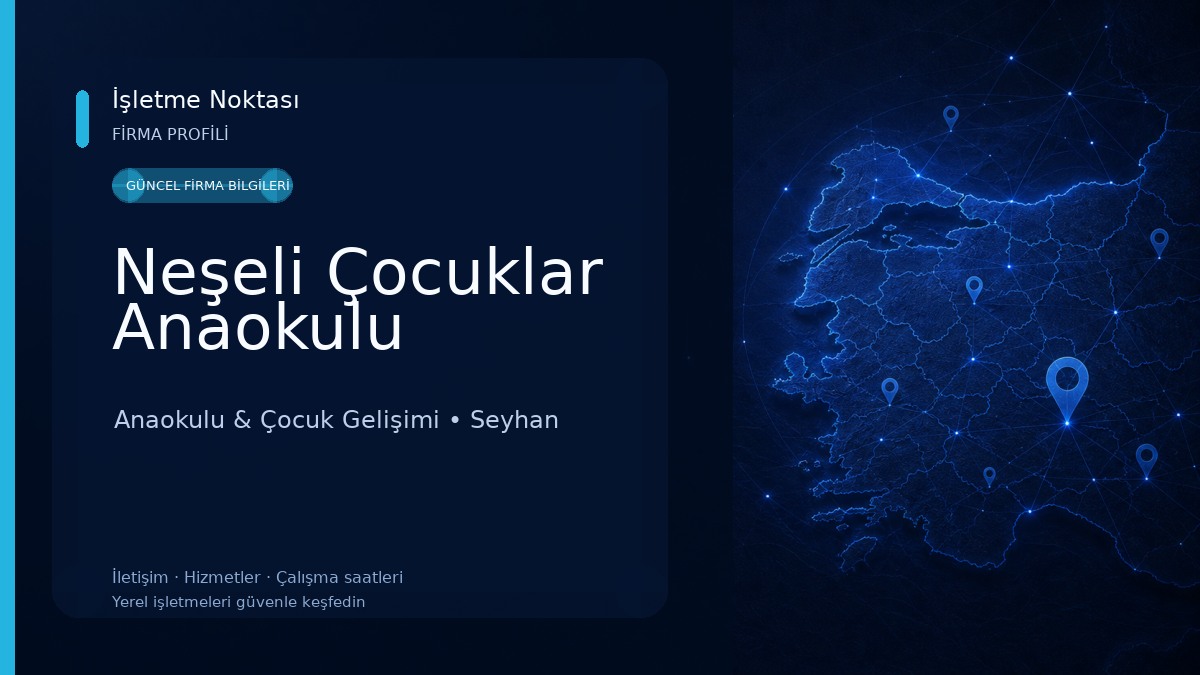 Neşeli Çocuklar Anaokulu Anaokulu & Çocuk Gelişimi