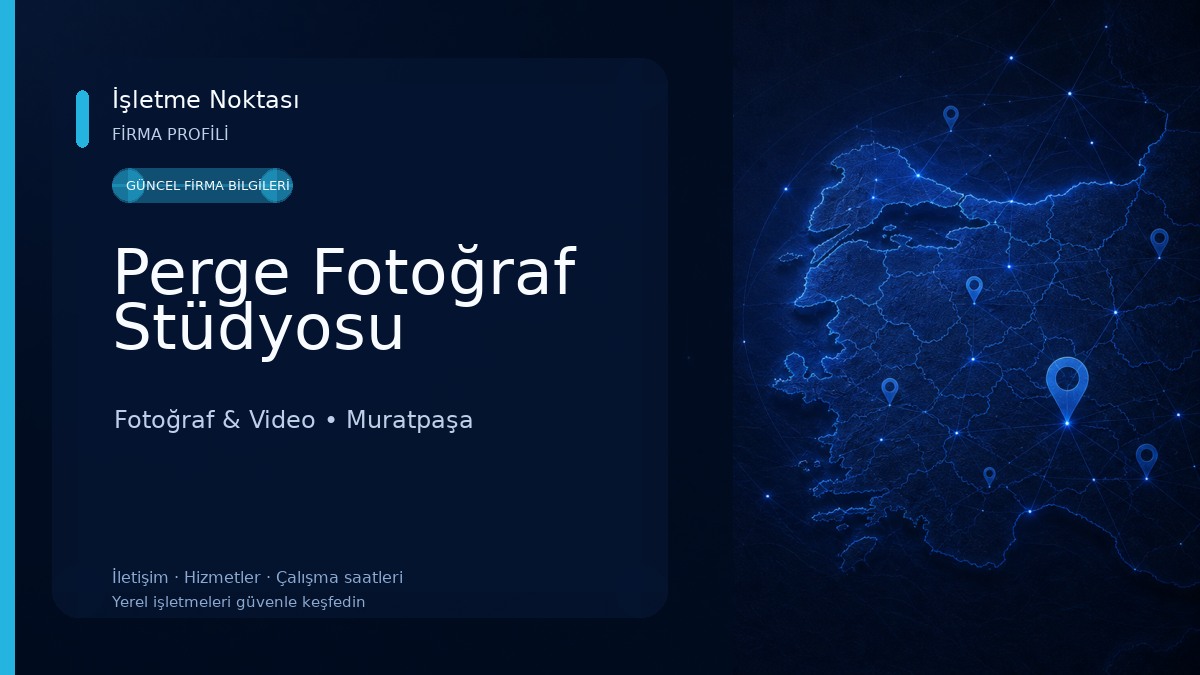 Perge Fotoğraf Stüdyosu Fotoğraf & Video
