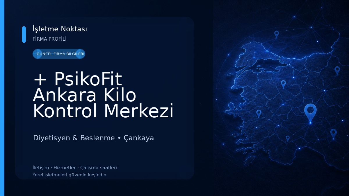 + PsikoFit Ankara Kilo Kontrol Merkezi \ Ücretsiz Ön Görüşme Diyetisyen & Beslenme