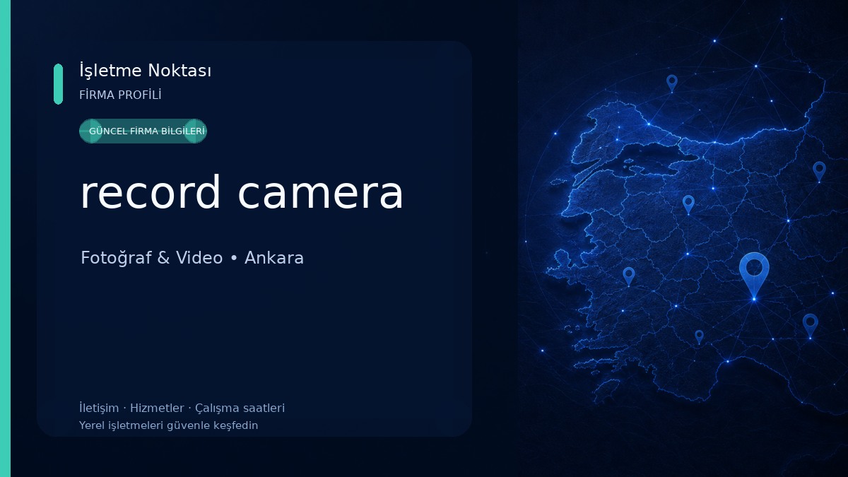 record camera Fotoğraf & Video