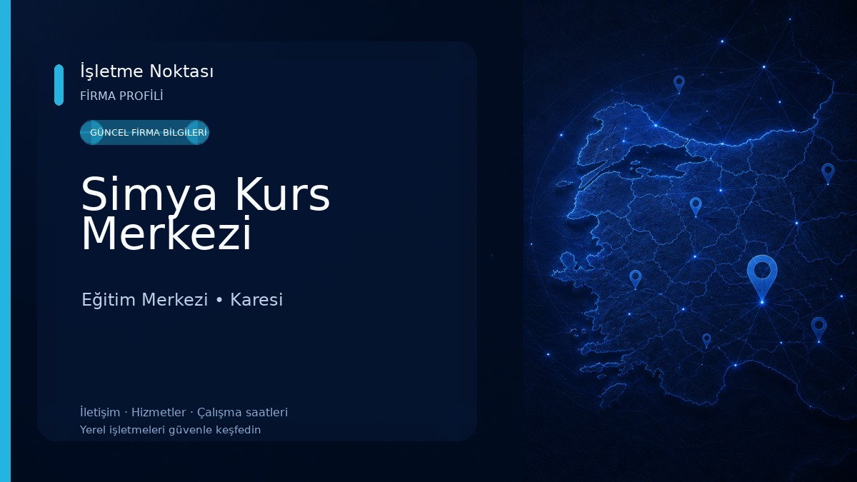 Simya Kurs Merkezi Eğitim Merkezi