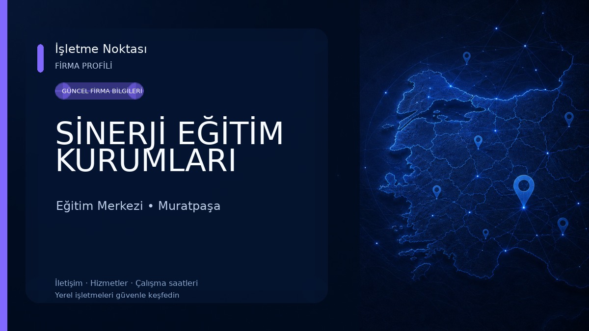 SİNERJİ EĞİTİM KURUMLARI Eğitim Merkezi