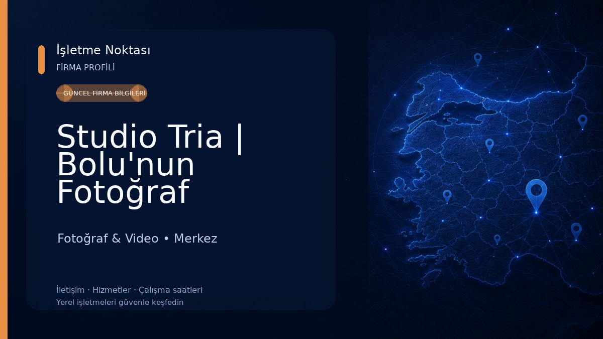 Studio Tria | Bolu'nun Fotoğraf Stüdyosu | instagram: studiotria Fotoğraf & Video